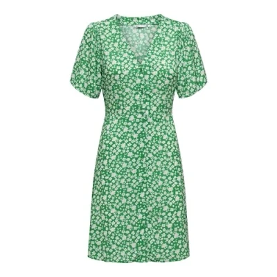 Abbildung von ONLY Onlevida NOOS Blusenkleid, Damen, Größe: Small, Grün