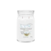 Abbildung von Yankee Candle Signature Large JAR Clean Cotton Duftkerze, Größe: 569 g, White