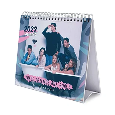 Abbildung von Grupo Erik Tischkalender 2022 Friends Kalender Tischplaner Planer 2022, CS22009, Grau