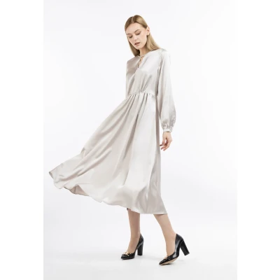 Abbildung von Dreimaster Casnagie Cocktailkleid/festliches Kleid, Damen, Größe: 36, Hellbeige