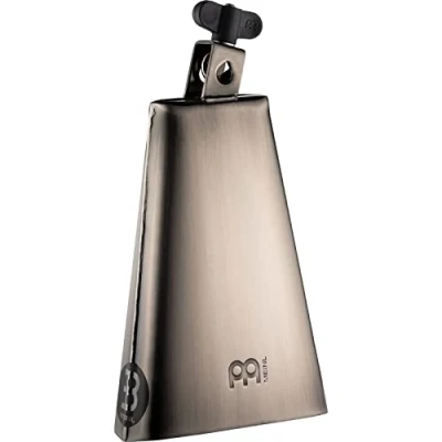 Abbildung von Meinl Percussion Chrome Timbales Cowbell Sehr großes Aufschlagidiophon Länge 8 Zoll Montierbar Small Mouth Stahl, Silber (STB80S)