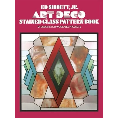 Abbildung von Art Deco Stained Glass Pattern Book: 91 Designs for Workable Projects (Dover Crafts: Glass)