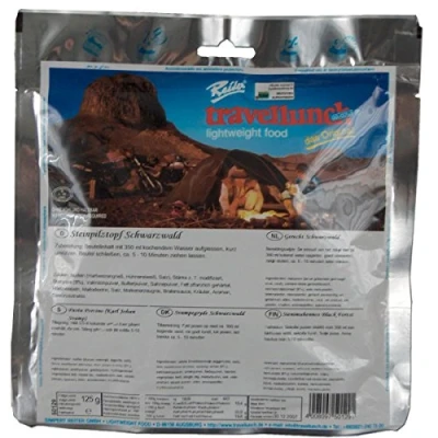 Abbildung von Travellunch Steinpilztopf Schwarzwald Trekkingnahrung Outdoor Essen