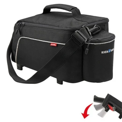 Abbildung von KLICKfix Gepäckträgertasche Rackpack Light 8L. UniKlip schwarz