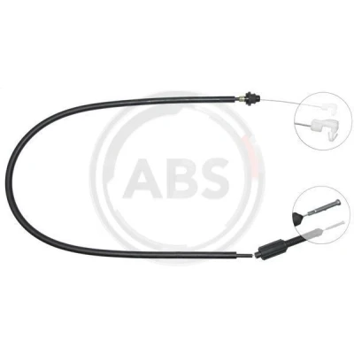Abbildung von A.B.S. K34440 Bowdenzug RENAULT: CLIO 1