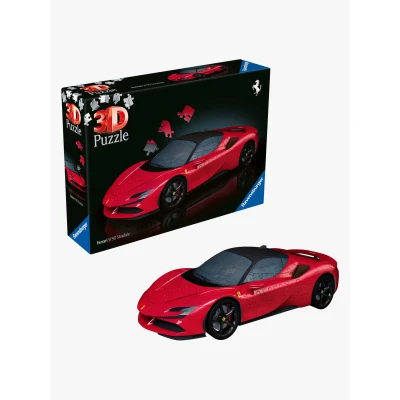 Abbildung von Ravensburger 3D Puzzle Ferrari SF 90 Stradale, 108 Puzzleteile, Made in Europe, FSC® schützt Wald weltweit