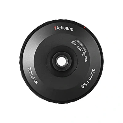 Abbildung von 7artisans 35 mm f5.6 Vollrahmen manueller Fokus ultradünnes Objektiv für Nikon spiegellose Kamera Z6 Z7 Z50