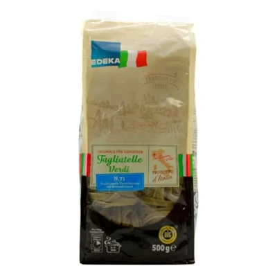 Abbildung von Edeka Tagliatelle Verdi N.71, 12er Pack (12 x 500g)