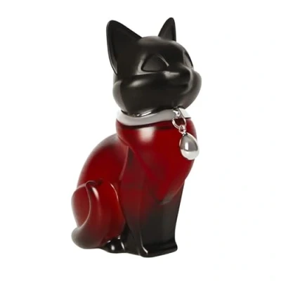 Abbildung von Jean Pierre Sand Gattina Eau de Parfum, 75ml Parfum für Frauen im Sammlerflakon, ideal als Geschenk Damenparfum Katzen Flakon (Rubin)