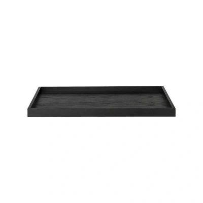 Abbildung von AYTM Tablett Unity, schwarz, Länge 52 cm, Breite Holz