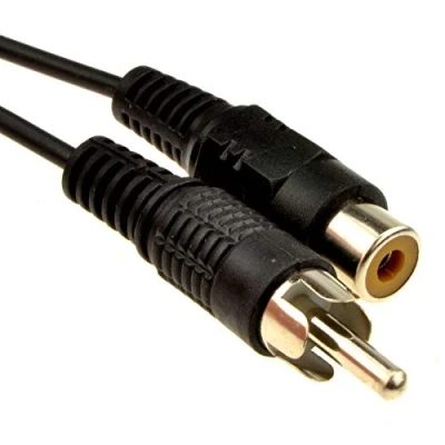 Abbildung von Cinch Red/White/Yellow Verlängerung Anschlusskabel Für Chinch Audio/Video Kabel 10 m [10 Meter]