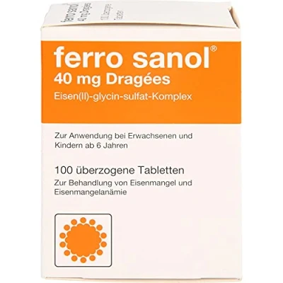 Abbildung von Ferro Sanol Überzogene Tabletten 100 St