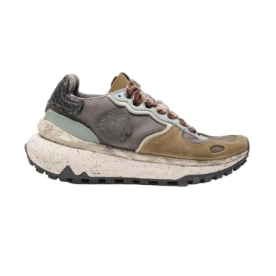 Abbildung von Satorisan Chacrona Metta Premium Casual Sneaker Damen Vintage Leder Sportschuhe Farbe Chic Grey Größe 37