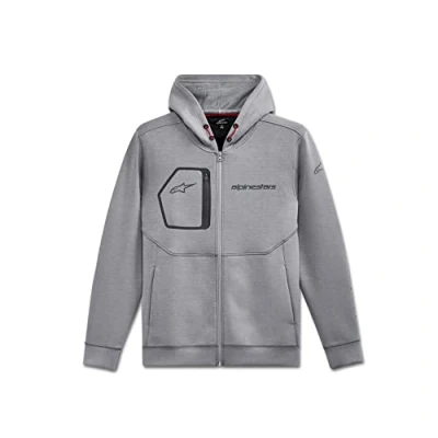 Abbildung von Alpinestars, Convex Tech Fleece, Hoodie Und Reißverschluss Sweatshirt, Graue Heather, S, Mann
