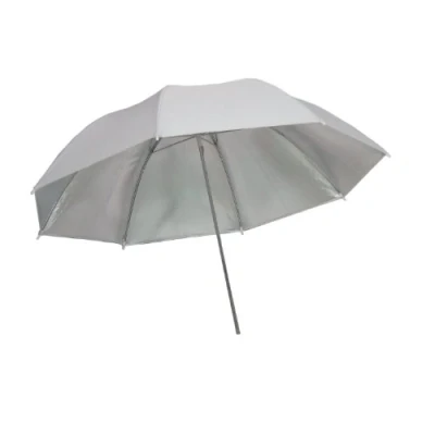 Abbildung von DYNASUN Studio Schirm Softbox PRO UR02 Silber 109cm Studioschirm Reflektorschirm für Studioleuchte