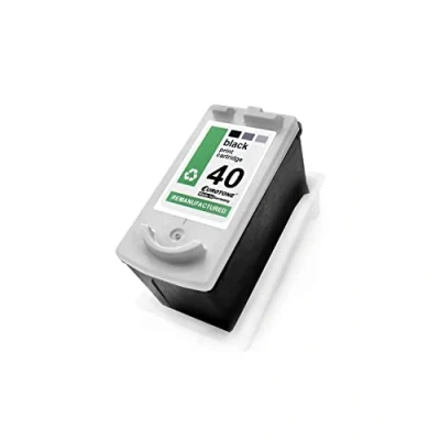 Abbildung von 1x Eurotone Patrone kompatibel für Canon JX 200 210 500 510 ersetzt PG40 BK Schwarz Black