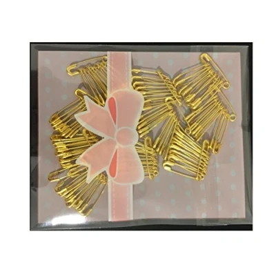 Abbildung von Miya Sicherheitsnadeln Klein Gold Metall Mini ca.19mm 100 Stück