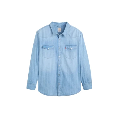Abbildung von Levi&#039;s Plus BIG Barstow Western Hemd, Herren, Größe: 3XL, Esta noche