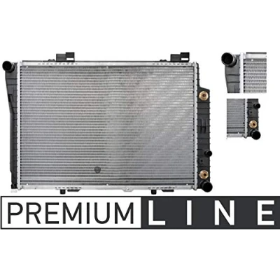 Abbildung von MAHLE ORIGINAL CR 270 000P Kühler, Motorkühlung 615 418 32 Kühlrippen gelötet MERCEDES BENZ: C Klasse Limousine, E T modell, Limousine