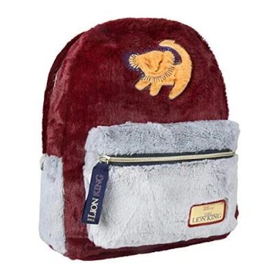 Abbildung von CERDÁ LIFE&#039;S LITTLE MOMENTS Disney der König Löwen Rucksack Kinder Samtige Mädchen für Freizeit oder Schule Offizielle Lizenz, Mehrfarbig, Einheitsgröße