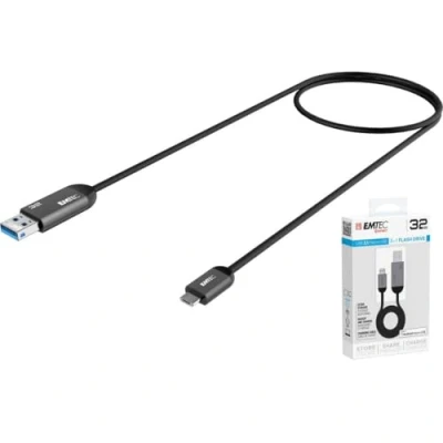Abbildung von Emtec T750 32GB Dual USB Stick 3.0 (3.1 Gen 1) Micro