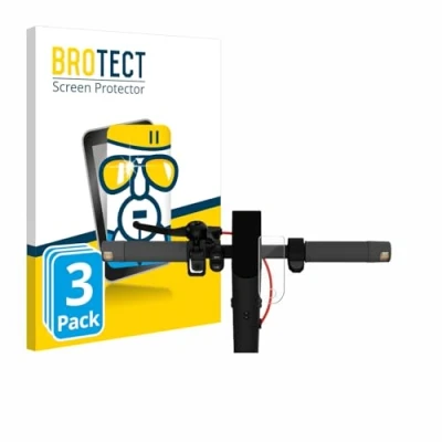 Abbildung von BROTECT Schutzglas für Xiaomi Mi 4 Lite E Scooter (2. Gen.) (3 Stück) Schutzfolie Panzer Folie Glas [Extrem Kratzfest 9H, Anti Fingerprint,