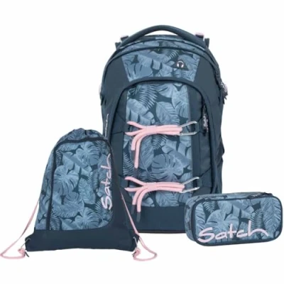 Abbildung von Satch Schulrucksack Pack Betty Blue (3tlg., inkl. Schlamperbox und Sportbeutel)