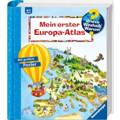 Abbildung von Wieso? Weshalb? Warum?: Mein erster Europa Atlas (Wieso? Warum? Sonderband)