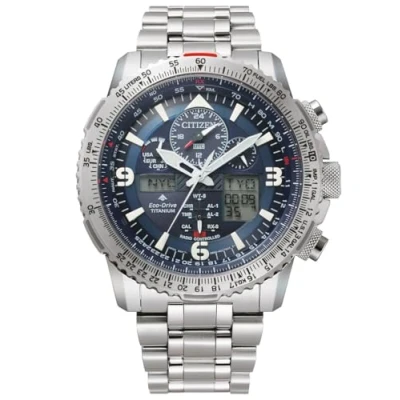 Abbildung von Citizen Drive Radio Chronograph, Herren, Größe: One Size, Blau