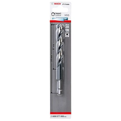 Abbildung von Bosch Accessories 2608577063 Metall Spiralbohrer 10 mm Gesamtlänge 133 DIN 338 1 St.