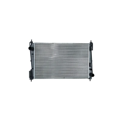 Abbildung von NRF 54752A Kühler, Motorkühlung Aluminium 620 416 34 Kühlrippen mechanisch gefügt OPEL: Corsa D Schrägheck, FIAT: Grande Punto Schrägheck