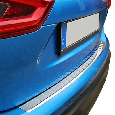 Abbildung von RECAMBO Ladekantenschutz für NISSAN QASHQAI II FACELIFT, ab BJ 2017 Stoßstangenschutz, V2A rostfrei, Exklusive Optik, praktischer Schutz &amp; perfekte Passform
