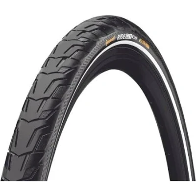 Abbildung von Continental Ride City / Trekking und E Bike Reifen, Schwarz, 37 622