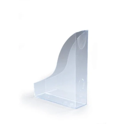 Abbildung von DURABLE Hunke &amp; Jochheim Stehsammler BASIC, Polystyrol, 73 x 306 241 mm, transparent