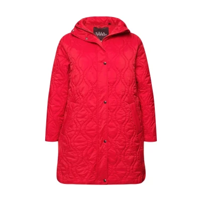 Abbildung von Ulla Popken Steppjacke HYPRAR 2 Wege Zipper Kapuze recycelt