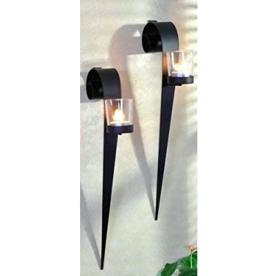 Abbildung von Gravidus Wandkerzenhalter 2er Set Metall