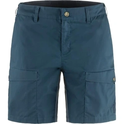 Abbildung von Fjällräven Abisko Hybrid Trail Outdoor Shorts, Damen, Größe: 40, Navy