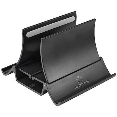 Abbildung von Renkforce Standfuß RF LTS 120 Notebook Ständer vertikaler 3 in 1 Laptop , Ta