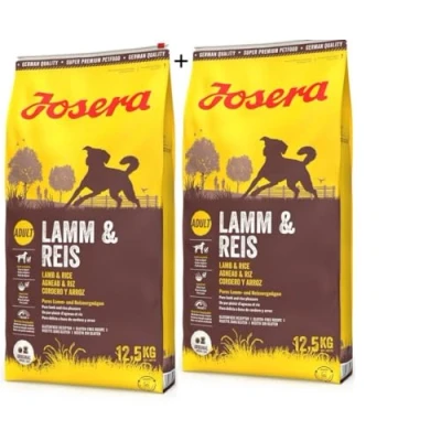 Abbildung von Josera Lamm &amp; Reis 2 x12,5kg Sparpaket Trockenfutter für Hunde