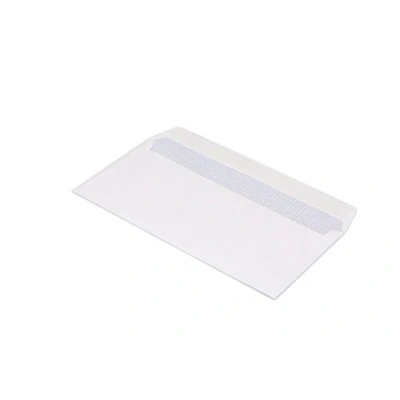 Abbildung von TopStar Briefumschlag DIN lang (110x220 mm) haftklebend weiß 100g 250 Stück