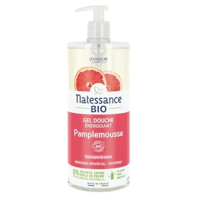 Abbildung von Natessance Bio Kosmetik Grapefruit Duschgel 1 Liter
