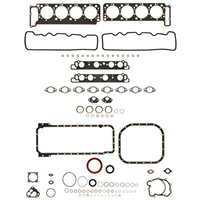 Abbildung von AJUSA 50143700 Dichtungsvollsatz, Motor mit Zylinderkopfdichtung, Ventilschaftabdichtung FIBERMAX MERCEDES BENZ: S Klasse Limousine, G SUV