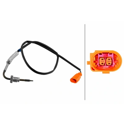 Abbildung von HELLA 6PT 010 376 621 Sensor, Abgastemperatur AUDI: A4 B8 Avant, Q5, A5 Coupe