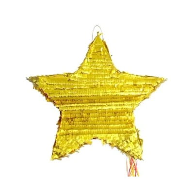 Abbildung von Pinata Pull Golden Ster 45 cm