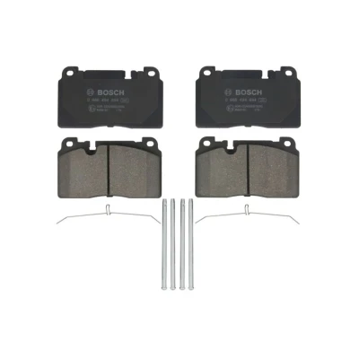 Abbildung von BOSCH 0 986 494 636 Bremsbelagsatz Low Metallic mit Anti Quietsch Blech Feder LAND ROVER: Range Rover Sport, Discovery 4, 3