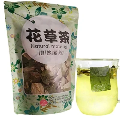 Abbildung von 20g (0.044LB) Hohe qualität Herb Leaf Loose Lotus Tea Traditioneller Kräutertee Blumentee Grüner Tee Roher Sheng cha Duftender Gesundheitstee Chinesischer