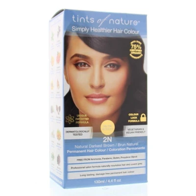 Abbildung von Tints of Nature Permanent Hair Colour 2N Natural Darkest Brown