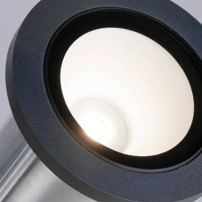 Abbildung von Paulmann LED Gartenstrahler &quot;Plug &amp; Shine&quot;, 1 flammig, Leuchtmittel Modul fest integriert, Modul, 3000K 24V IP65 Anthrazit