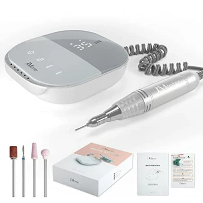 Abbildung von JCMaster Maniküre Pediküre Set, TouchPro+ Nagelfräser 35000RPM 4 Aufsätze