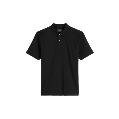Abbildung von Marc O&#039;Polo Kurzarmregular AUS Reiner Poloshirt, Herren, Größe: XL, Black